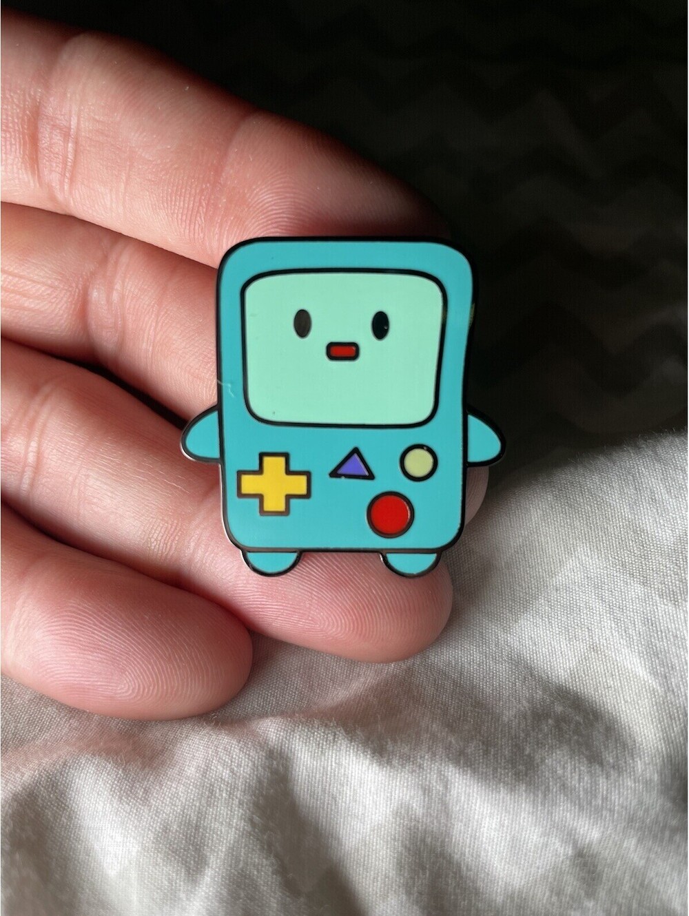 BMO Adventure Time Beemo Finn and Jake Pin Brooch Badge Lapel Enamel NEW